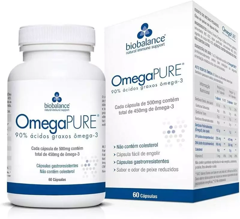 OmegaPure 500mg 60 Cápsulas